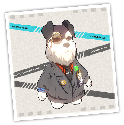 Archive portrait of the Anomaly Agent.LUCK