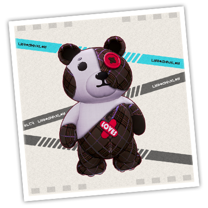 Archive portrait of the Anomaly Teehee Bear