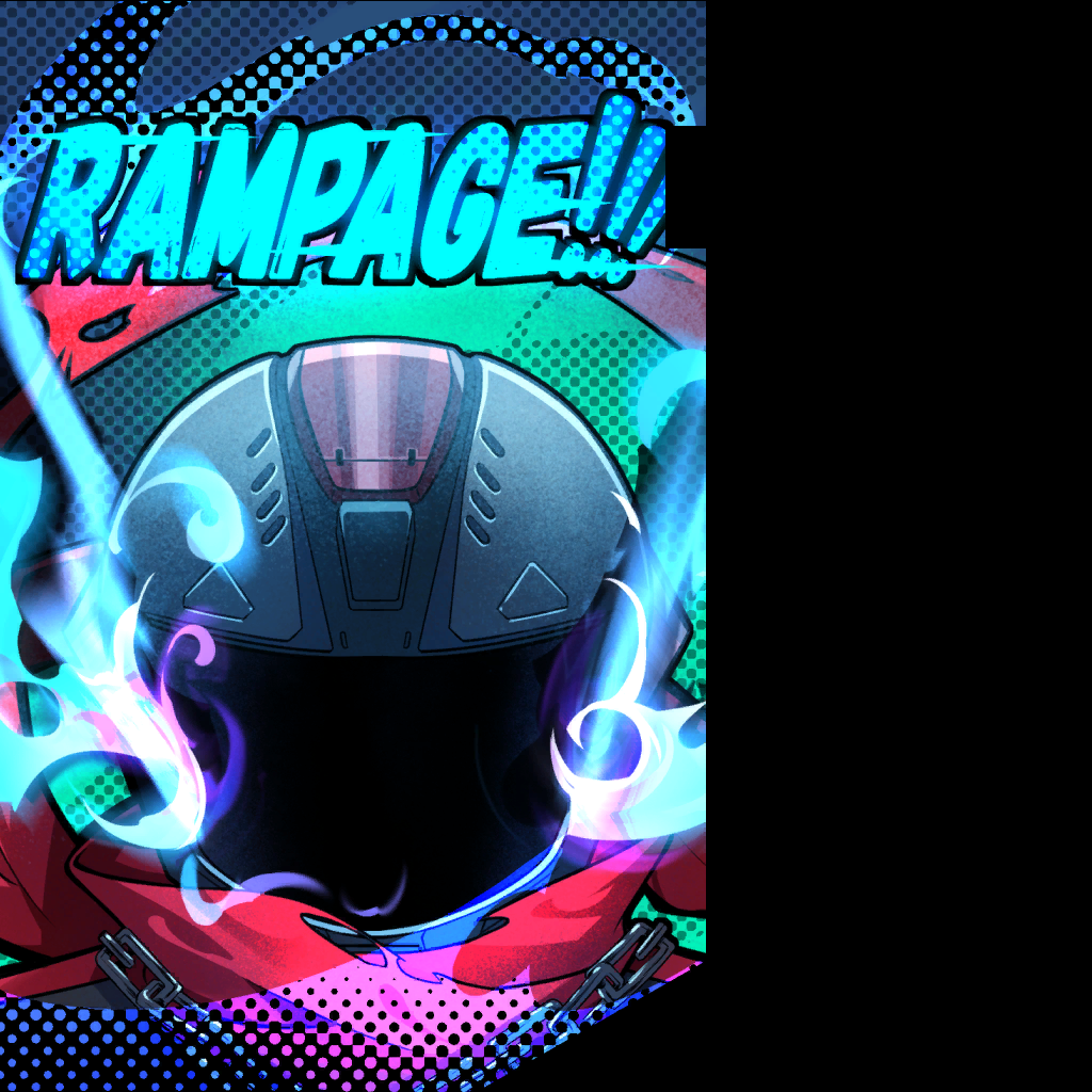 Raging Flames Artwork