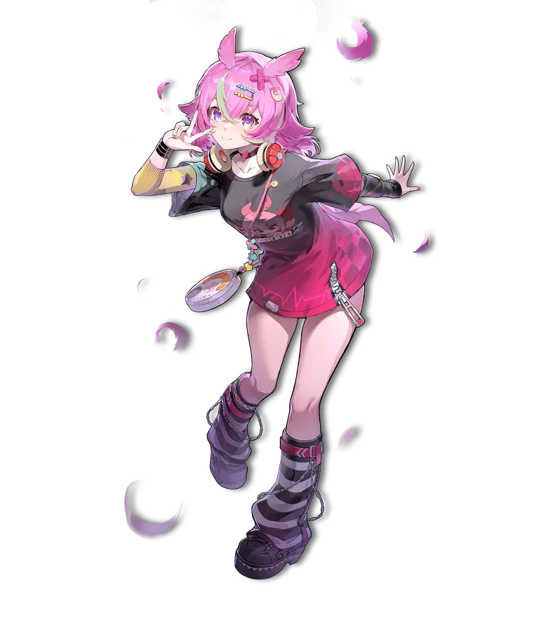Haniel, Agent in Training full-body render