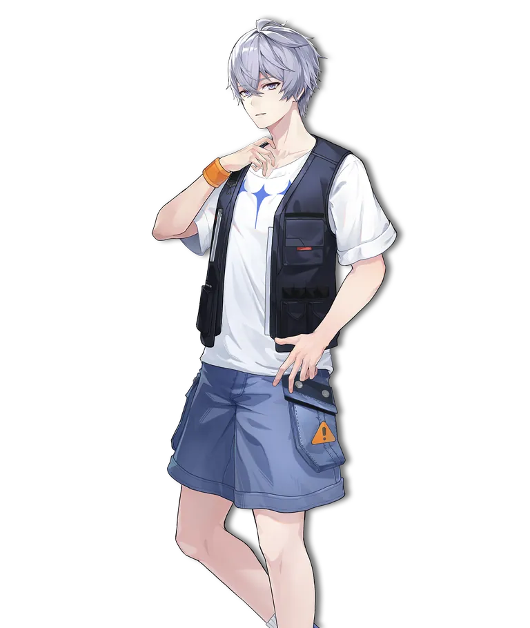 Zero, City Wanderer full-body render