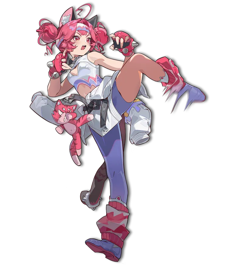 Nanally, Phoenix Kick full-body render