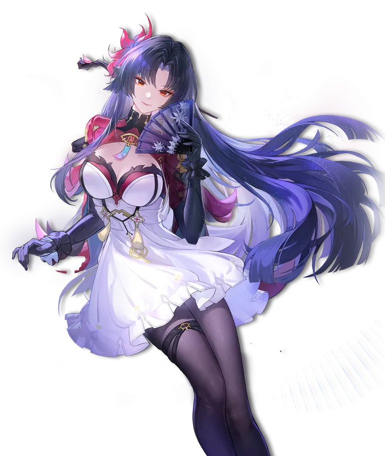 Hotori, Priceless Orchid full-body render