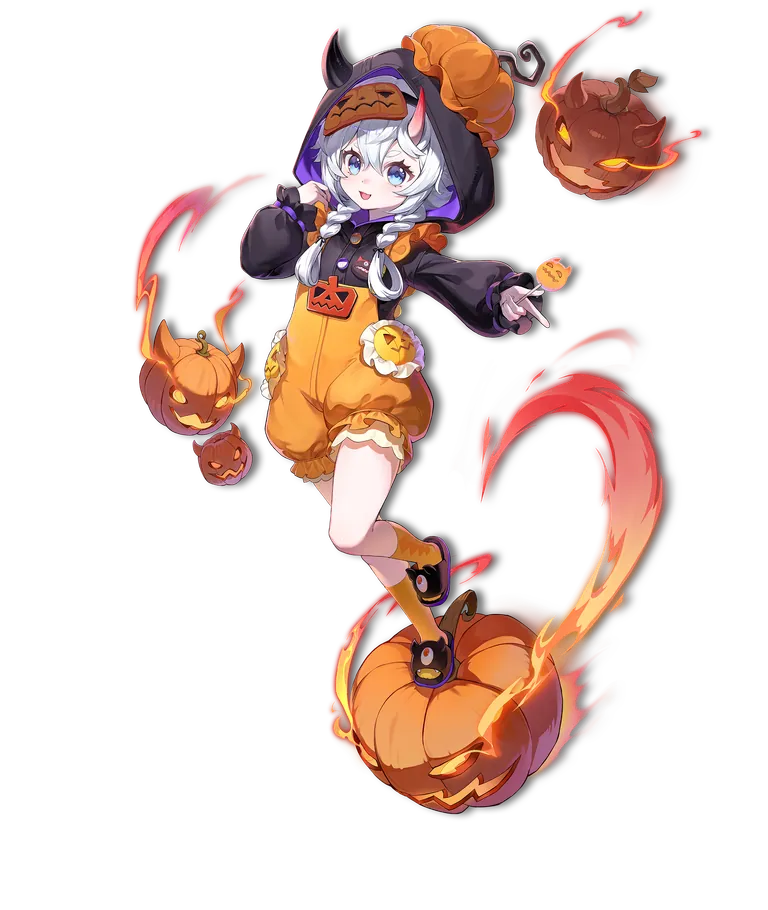 Sakiri, Pumpkin Magic full-body render