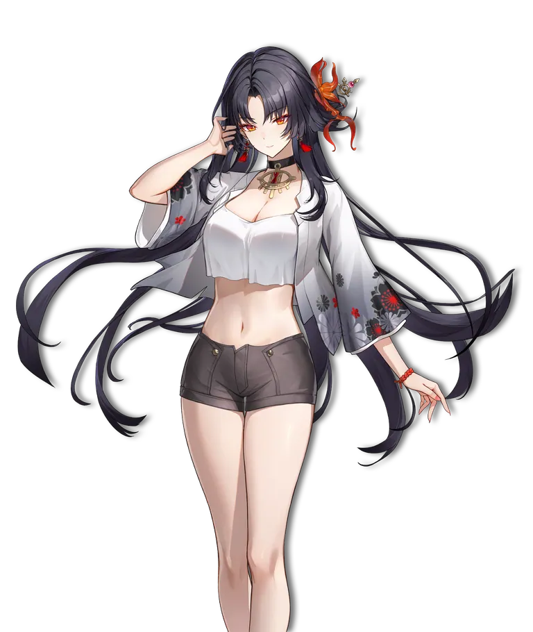 Hotori, Recreational Courtyard full-body render