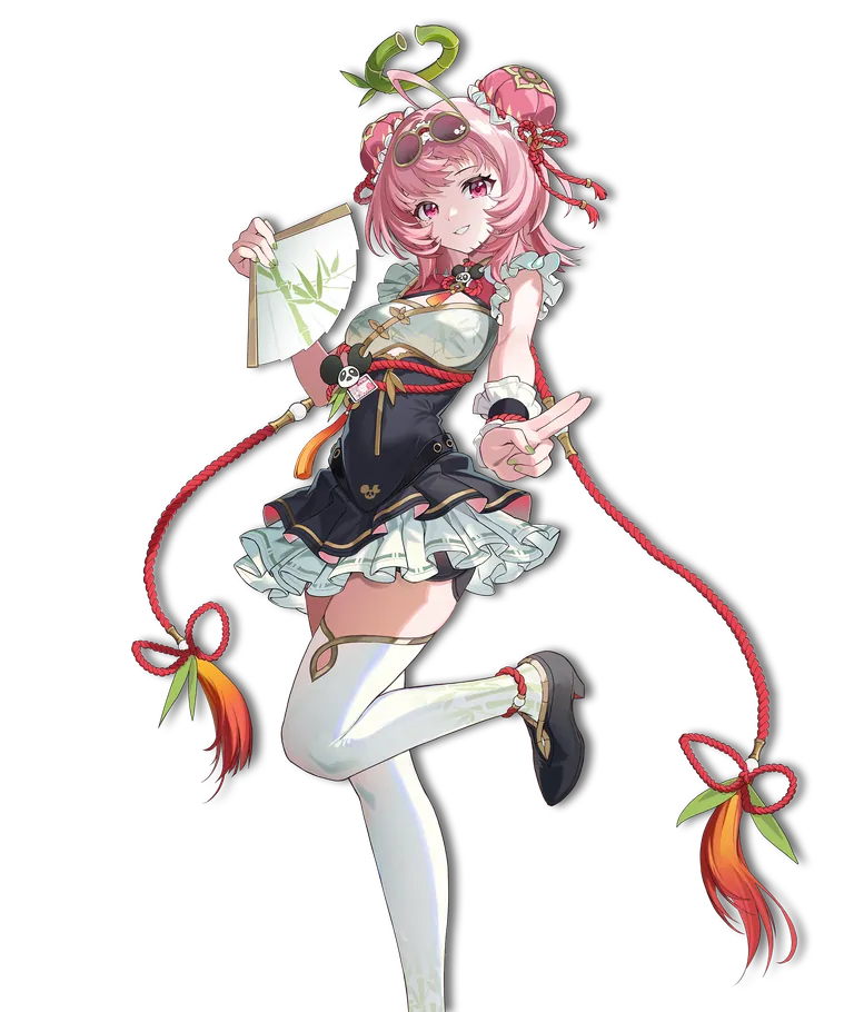Chiz, Verdant Grace full-body render
