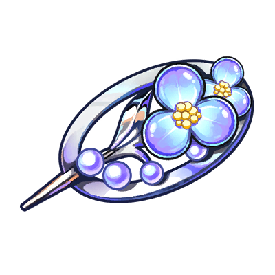 Icon of the fish Tradescantia Brooch