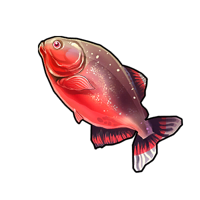 Icon of the fish Rosy Barb