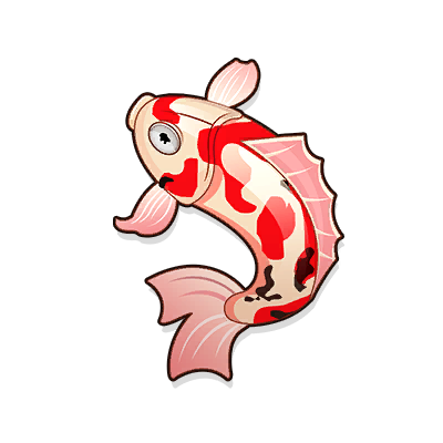 Icon of the fish Koi