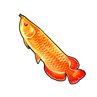 Icon of the fish Red Arowana