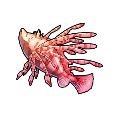 Icon of the fish Flame Lionfish