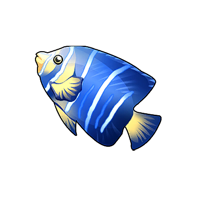 Icon of the fish Blue-striped Angelfish