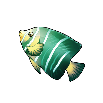Icon of the fish Green-striped Angelfish