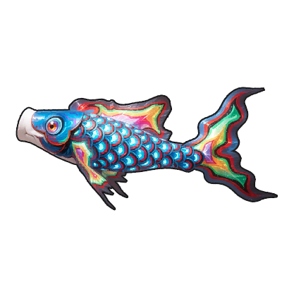 Icon of the fish Blue Scales Banner