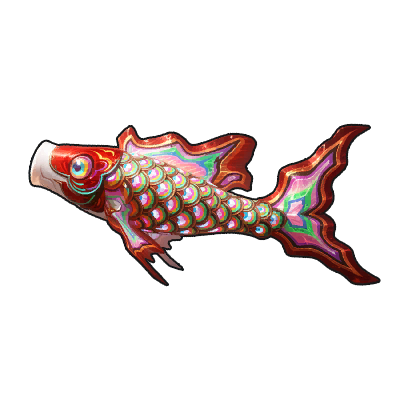 Icon of the fish Red Scales Banner