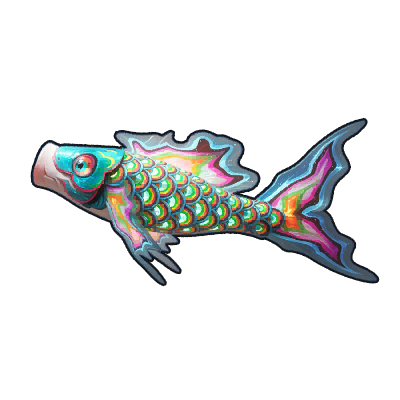 Icon of the fish Green Scales Banner