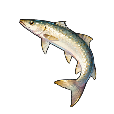 Icon of the fish Gilded Dart