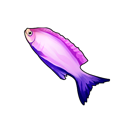 Icon of the fish Purple Queen Angelfish