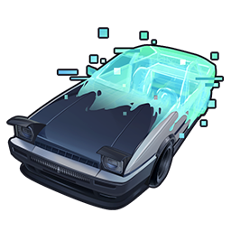 Replica Ghost Car furniture icon