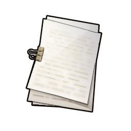 Icon of the heist item Bank Document II