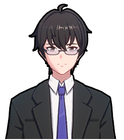 Portrait of the rival driver Takeuchi