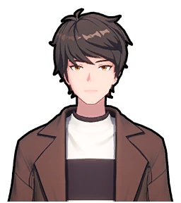 Portrait of the rival driver Akiba