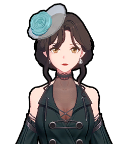 Portrait of the rival driver Mei