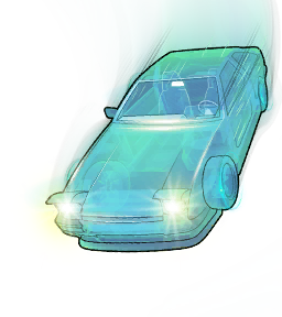 Portrait of the rival driver Shadows β